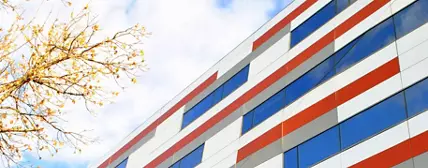 建筑面板接合和雨幕