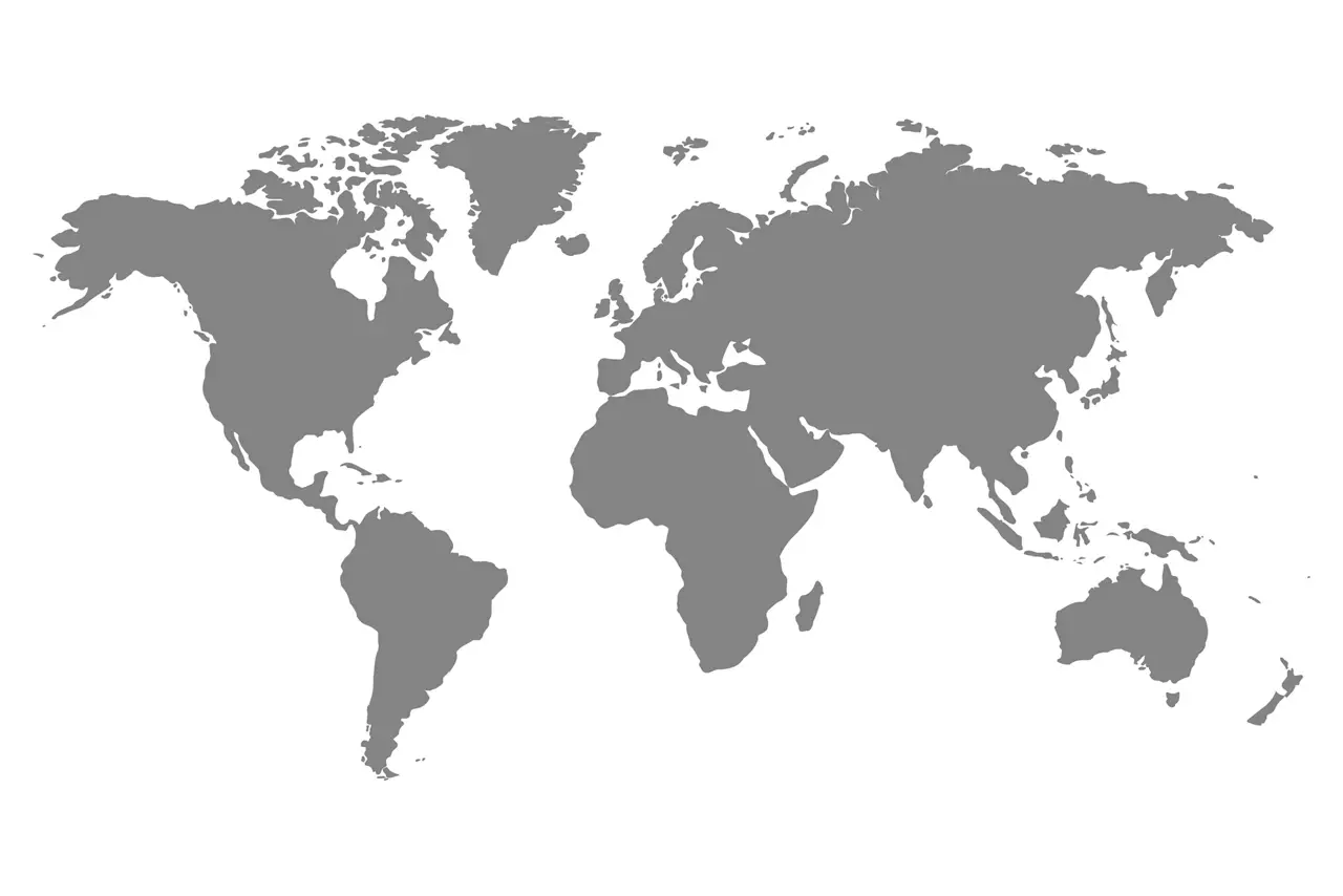 World map  