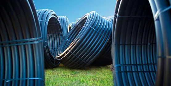 HDPE Pipe Aspermont Texas Pipe Donation