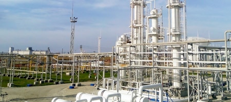 View of manufacturing facility