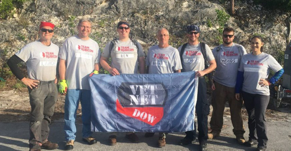 Dow employees with the VetNet Employee Resource Group